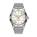 Breitling Chronomat 36 Mother of Pearl Dial Silver Steel Strap Watch for Women - A10380101A4A1