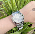 Marc Jacobs Blade White Dial SIlver Steel Strap Watch for Women - MBM3100