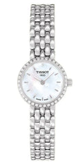 Tissot Lovely Mother of Pearl Dial Silver Steel Strap Watch For Women - T058.009.61.116.00