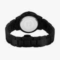 Daniel Wellington Iconic Link Ceramic Black Dial Black Steel Strap Watch For Women - DW00100414