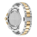 Salvatore Ferragamo Sapphire Chrono Green Dial Two Tone Steel Strap Watch for Men - SFME01223