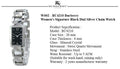 Burberry Signature Quartz Black Dial Silver Steel Strap Watch for Women - BU4210