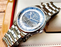 Tissot Luxury Powermatic 80 Anthracite Grey Dial Silver Steel Strap Watch For Men - T086.407.11.061.10
