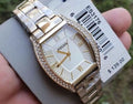 Fossil Wallace Gold Tone Dial Gold Steel Strap Watch for Women - ES3176