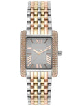 Michael Kors Emery Three-Hand White Dial Two Tone Steel Strap Watch for Women - MK4744