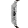 Hugo Boss Ikon White Dial Brown Leather Strap Watch for Men - 1513175