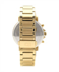 Tommy Hilfiger Daniel Chronograph Blue Dial Gold Steel Strap Watch for Men - 1710384