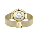Hugo Boss Horizon Quartz Black Dial Gold Mesh Bracelet Watch For Men - HB1513735