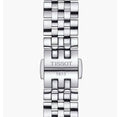 Tissot Le Locle Automatic Diamonds Mother of Pearl Dial Silver Steel Strap Watch For Women - T006.207.11.116.00