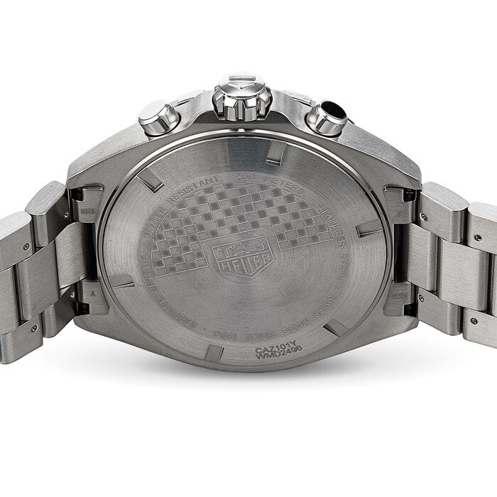Tag Heuer Formula 1 Chronograph Black Dial Silver Steel Strap Watch for Men - CAZ101Y.BA0842