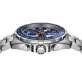 Tag Heuer Formula 1 Gulf Edition Chronograph Blue Dial Silver Steel Strap Watch for Men - CAZ101AT.BA0842