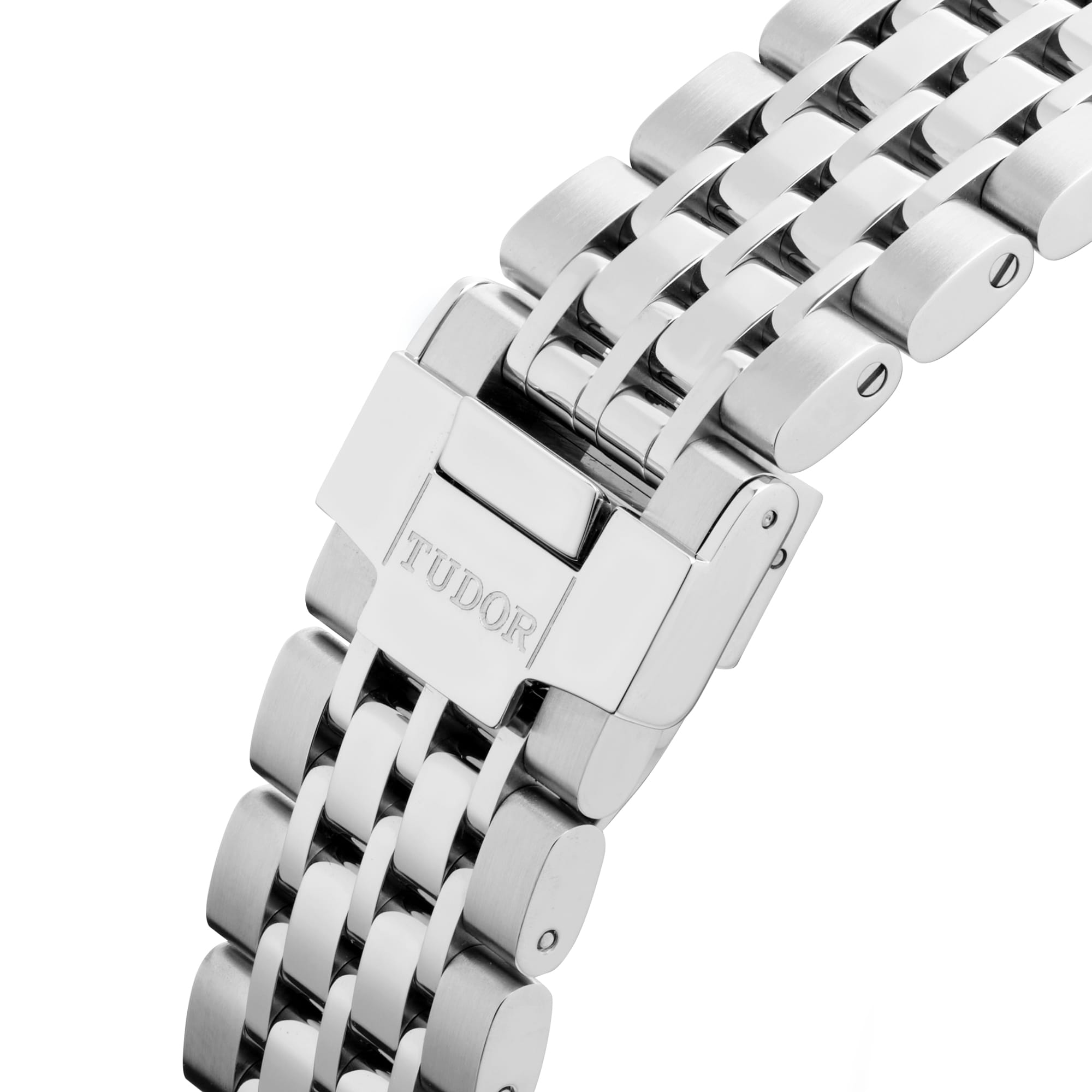Tudor 1926 Automatic White Dial Silver Steel Strap Watch for Men - M91650-0005