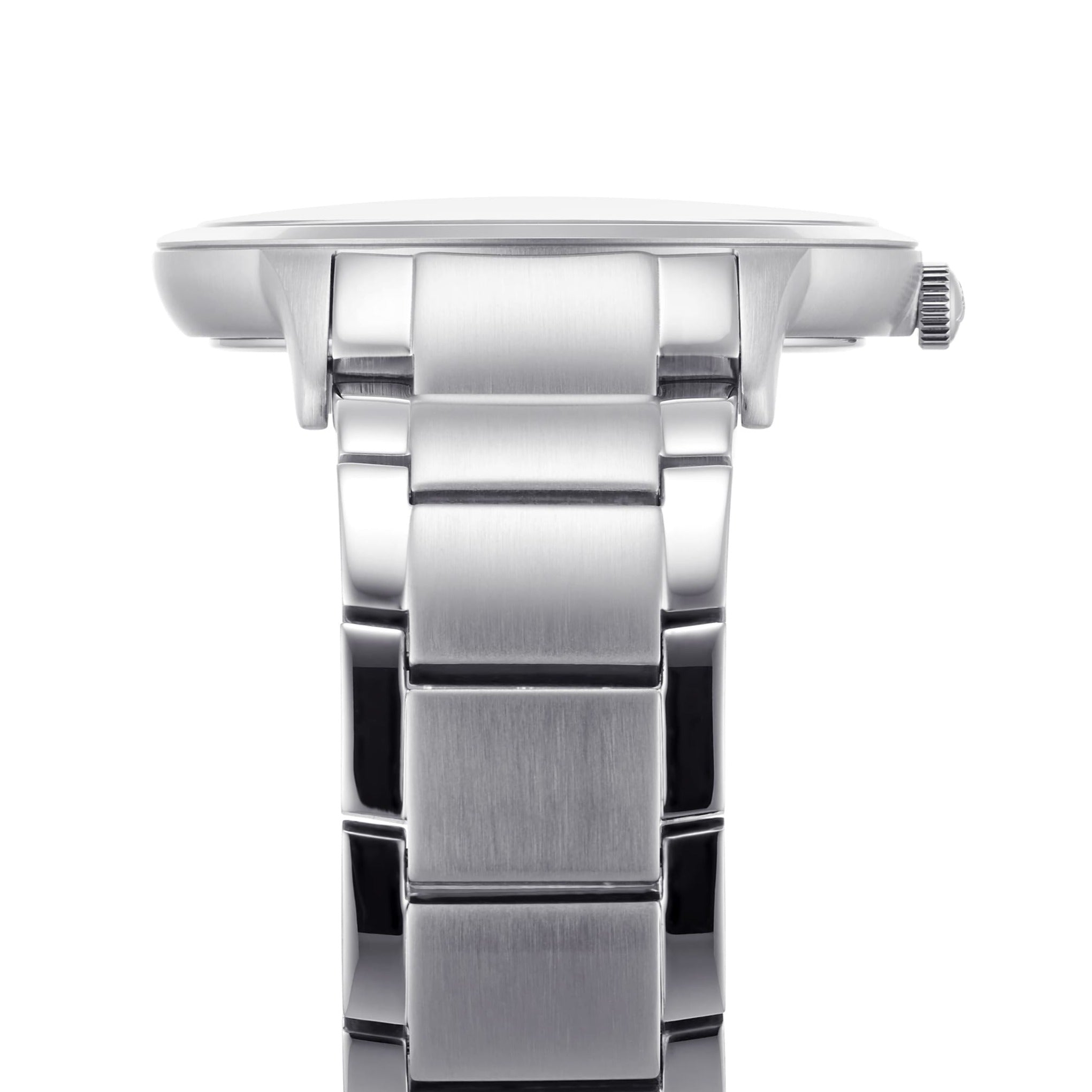 Emporio Armani Renato Quartz Silver Dial Silver Steel Strap Watch For Men - AR11189