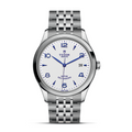 Tudor 1926 Automatic White Dial Silver Steel Strap Watch for Men - M91650-0005