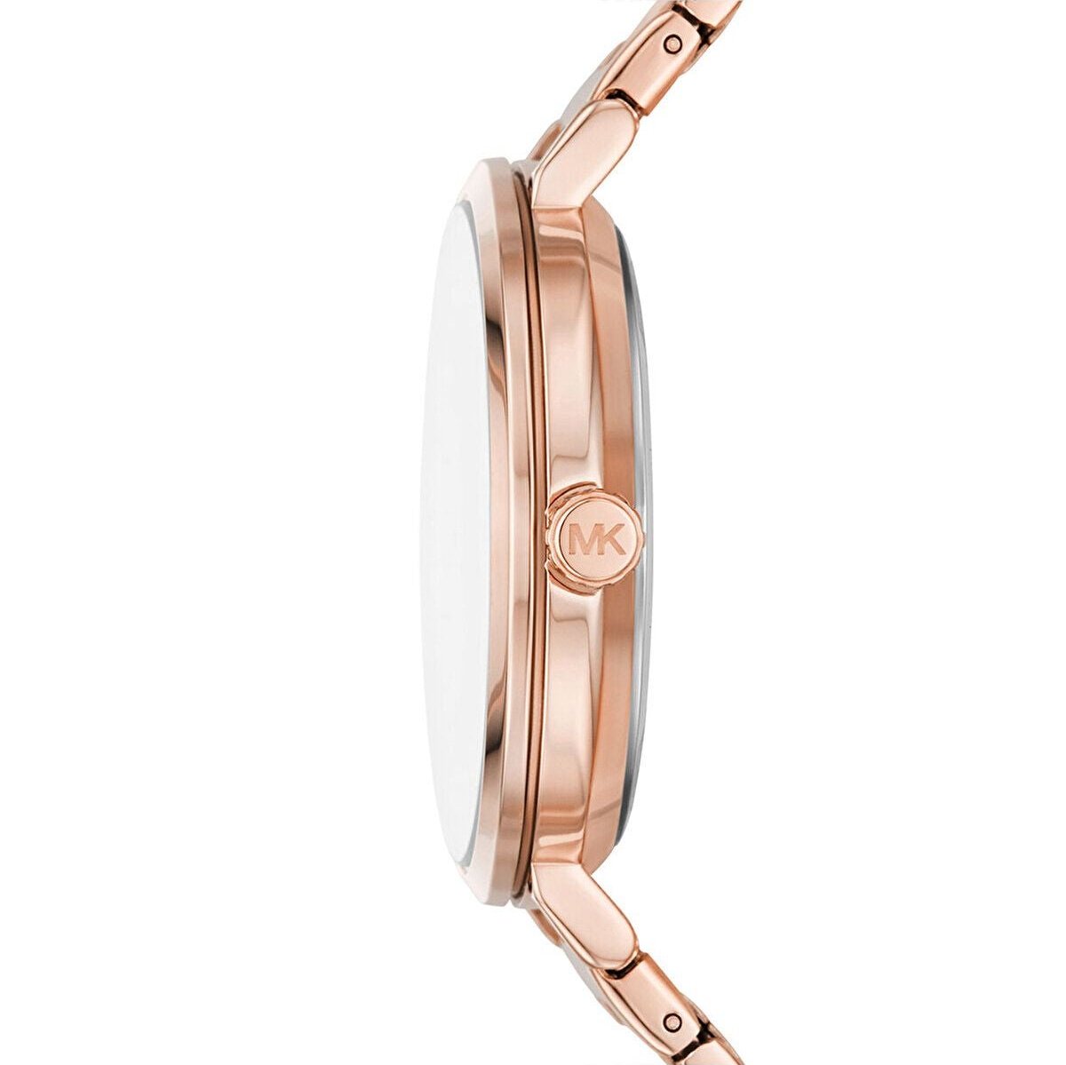 Michael Kors Addyson Quartz Rose Gold Dial Rose Gold Steel Strap Watch for Women - MK4713
