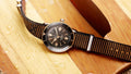 Breitling Superocean Heritage '57 Outerknown Limited Edition Brown Dial Brown NATO Strap Watch for Men - U103701A1Q1W1