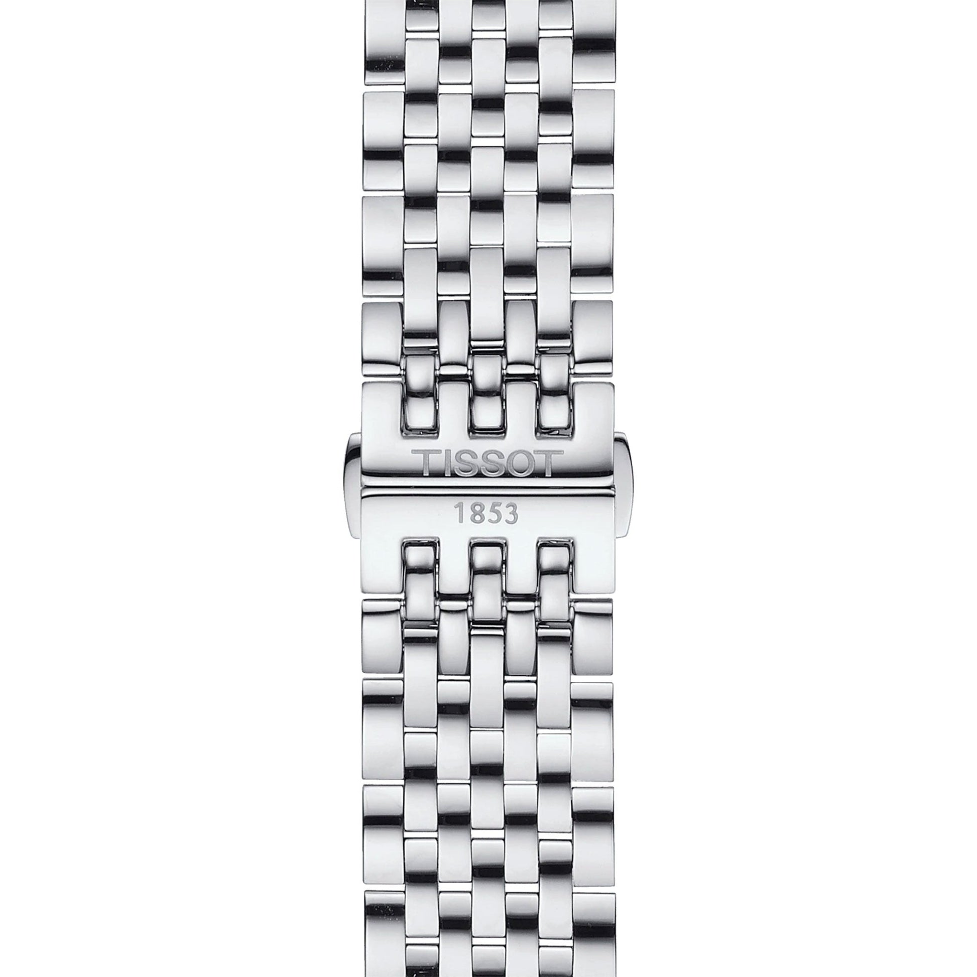 Tissot T Classic Tradition Silver Dial Silver Steel Strap Watch For Men - T063.610.11.038.00