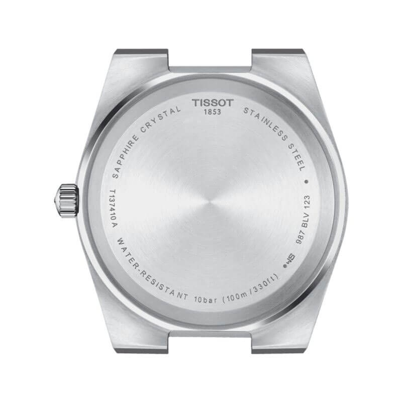 Tissot PRX Blue Dial Black Rubber Strap Watch For Men - T137.410.17.041.00