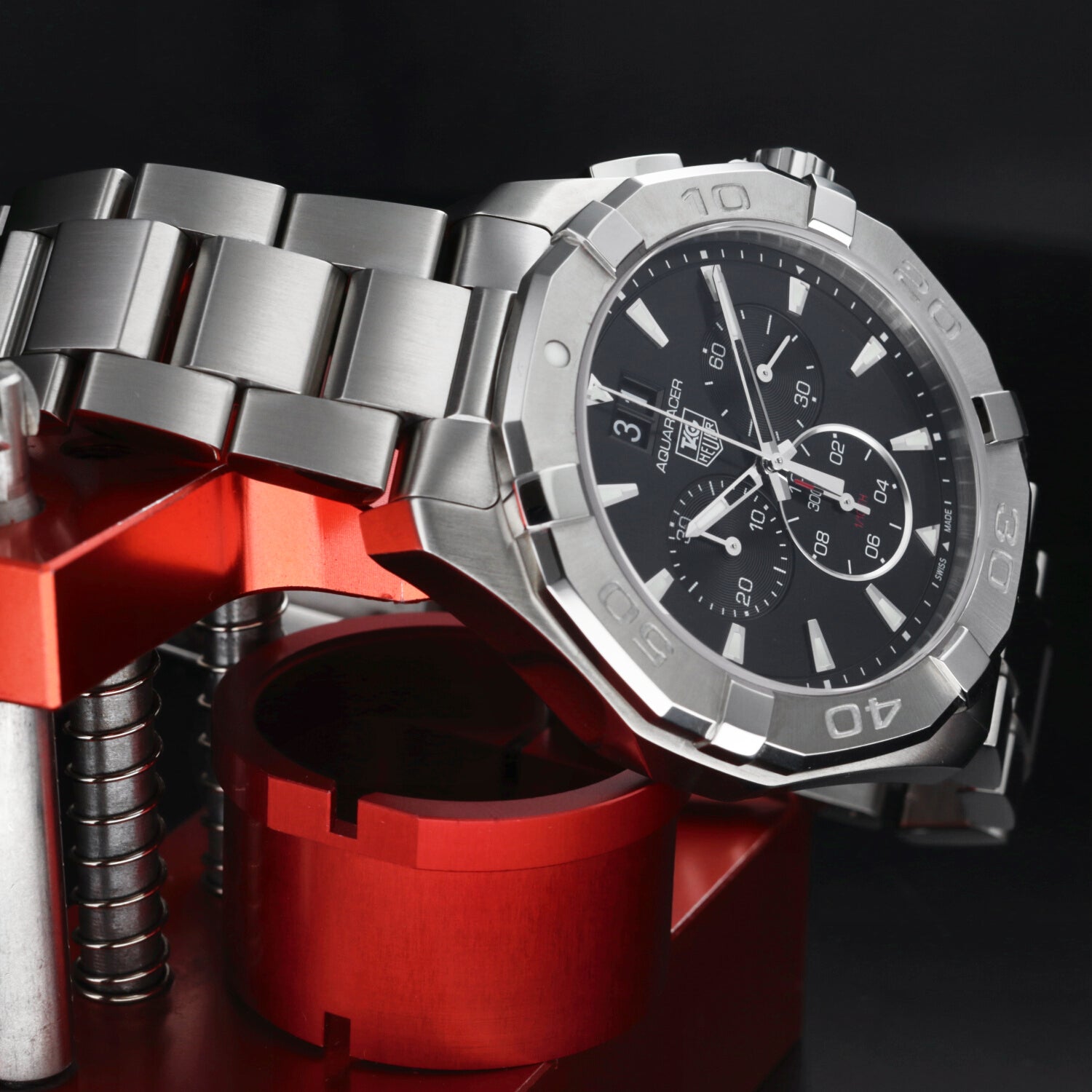 Tag Heuer Aquaracer Black Dial Watch for Men - CAY1110.BA0927