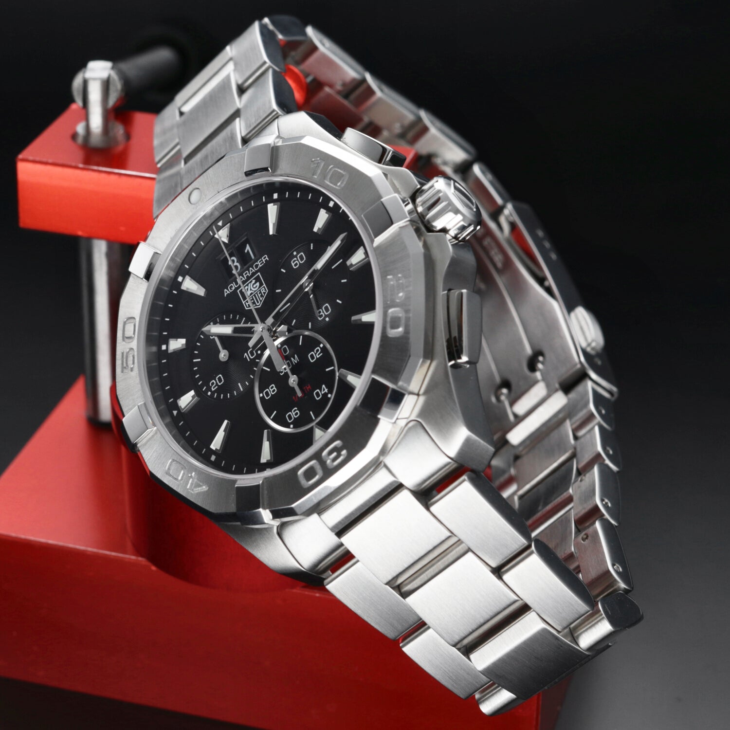 Tag Heuer Aquaracer Black Dial Watch for Men - CAY1110.BA0927