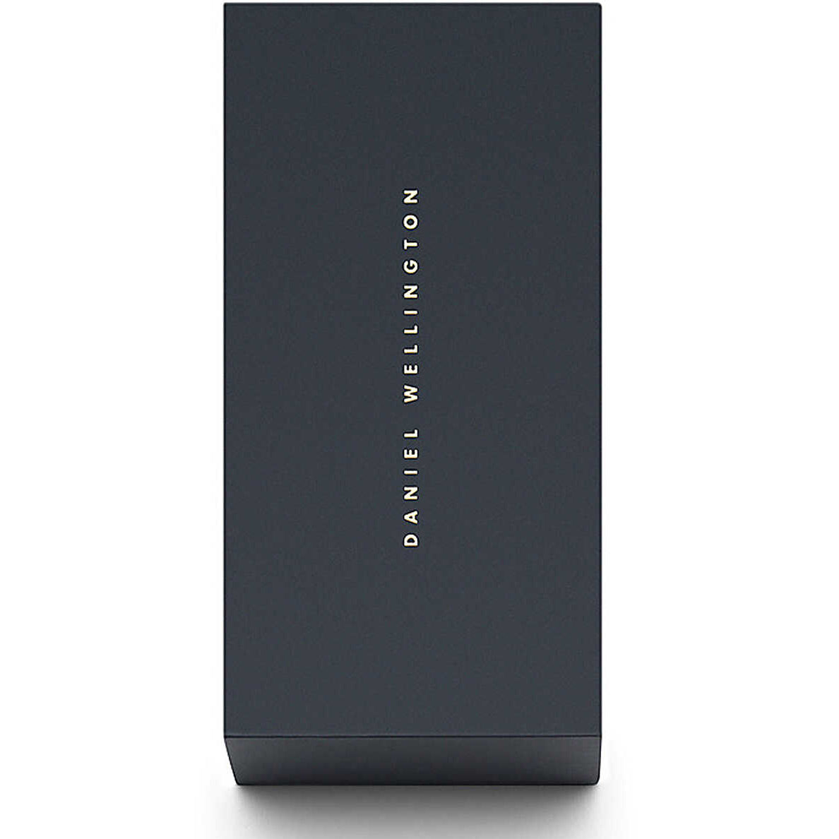 Daniel Wellington Iconic Link Ceramic Black Dial Black Steel Strap Watch For Women - DW00100415
