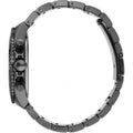 Hugo Boss Talent Black Ceramic Dial Black Steel Strap Watch for Men - 1513581