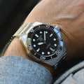 Tag Heuer Aquaracer Professional 300 Automatic Black Dial Silver Steel Strap Watch for Men - WBP201A.BA0632