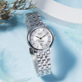 Tissot T Classic Carson Premium Silver Dial Silver Steel Strap Watch for Women - T122.207.11.031.00