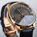 Tissot Chemin Des Tourelles Powermatic 80 Lady Brown Dial Brown Leather Strap Watch For Women - T099.207.36.448.00