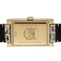 Gucci G-Frame Floral Mother of Pearl Dial White Leather Strap Watch For Women - YA147406