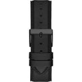 Guess Analog Quartz Black Dial Black Leather Strap Watch For Men - GW0389G4