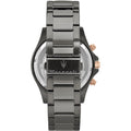 Maserati SFIDA Chronograph Blue Dial Grey Steel Strap Watch For Men - R8873640001