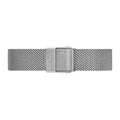 Daniel Wellington Petite Sterling White Dial Silver Mesh Bracelet Watch For Women - DW00100220