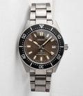 Seiko Prospex 55th Anniversary Edition Brown Dial Silver Steel Strap Watch For Men - SPB145J1