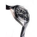Hugo Boss Contemporary Sport Driver Black Dial Black Leather Strap Watch for Men - 1513085