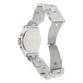 Marc Jacobs Blade Chronograph Brown Dial Silver Steel Strap Watch for Women - MBM8636