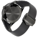 Tag Heuer Carrera Diamonds Anthracite Black Dial Black Leather Strap Watch for Women - WAR1115.FC6392