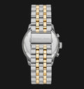 Michael Kors Cunningham Chronograph Black Dial Two Tone Steel Strap Watch For Men - MK8964