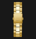 Guess Axle Multifunction Black Dial Gold Steel Strap Watch For Men - GW0488G2