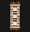 Guess Mod Heavy Metal Rose Gold Dial Rose Gold Steel Strap Watch For Women - W1117L3