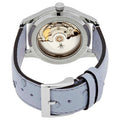 Gucci G Timeless Automatic Mother of Pearl Dial Blue Leather Strap Watch For Women - YA1264113