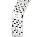 Omega De Ville Prestige Co-Axial Orbis Blue Dial Silver Steel Strap Watch for Men - 424.10.40.20.03.001