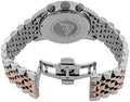 Emporio Armani Sportivo Chronograph Silver Dial Two Tone Steel Strap Watch For Men - AR5999