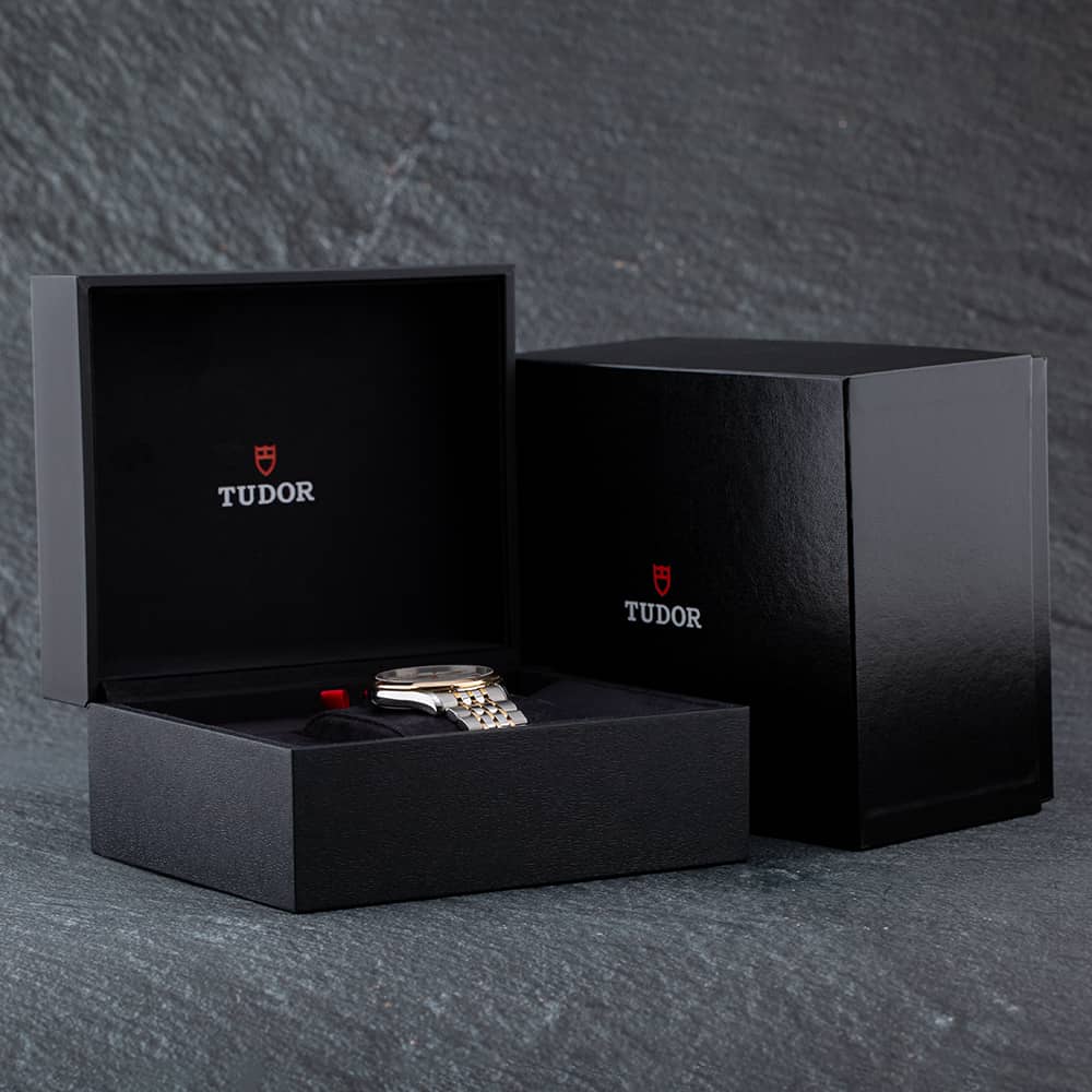 Tudor 1926 Automatic Silver Dial Two Tone Steel Strap Watch for Men - M91651-0001
