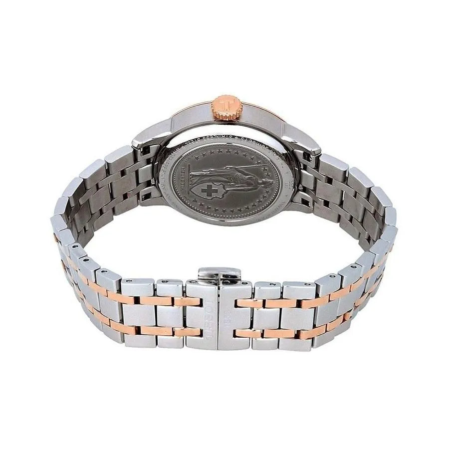 Tissot Chemin des Tourelles Powermatic 80 Silver Dial Two Tone Steel Strap Watch for Men - T099.407.22.038.02