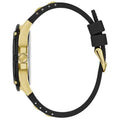 Guess Delta Black Dial Black Rubber Strap Watch for Men - GW0051G2