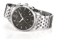 Tissot T Classic Tradition Chronograph Black Dial Silver Steel Strap Watch For Men - T063.617.11.067.00