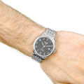 Tissot Le Locle Powermatic 80 Black Dial Silver Steel Strap Watch For Men - T006.407.11.052.00