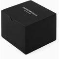 Emporio Armani Sea Explorer Automatic Black Dial Black Silicone Strap Watch For Men - AR60078