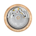 Tissot Chemin Des Tourelles Powermatic 80 Lady Brown Dial Brown Leather Strap Watch For Women - T099.207.36.447.00